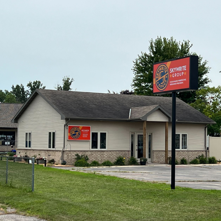 Skywrite Group Headquarters at 400 E Cedar St in Pulaski Wisconsin